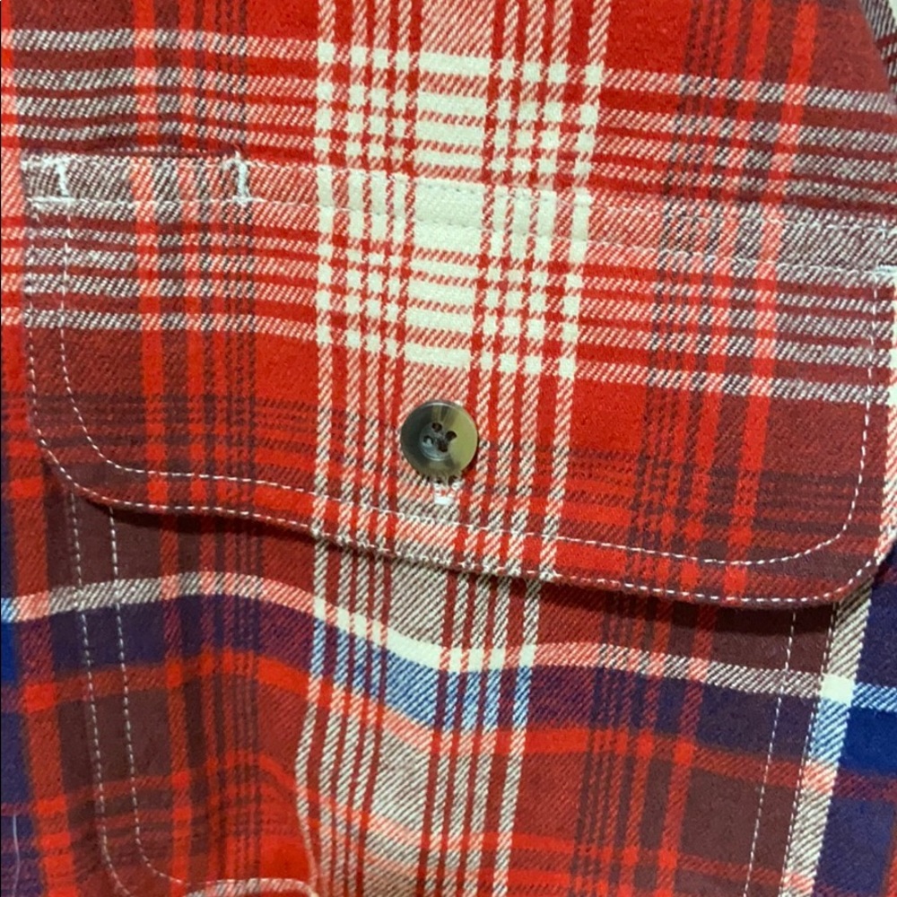 🔥EC🔥Orton Brothers Plaid Heavy Flannel Button Down Shirt. - Picture 3 of 5